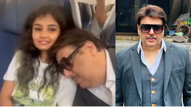 वायरल वीडियो में गोविंदा छोटी लड़की के कंधे पर झुके हुए दिखाई दे रहे हैं, नेटिज़ेंस उन्हें 'अजीब नंबर 1' कह रहे हैं