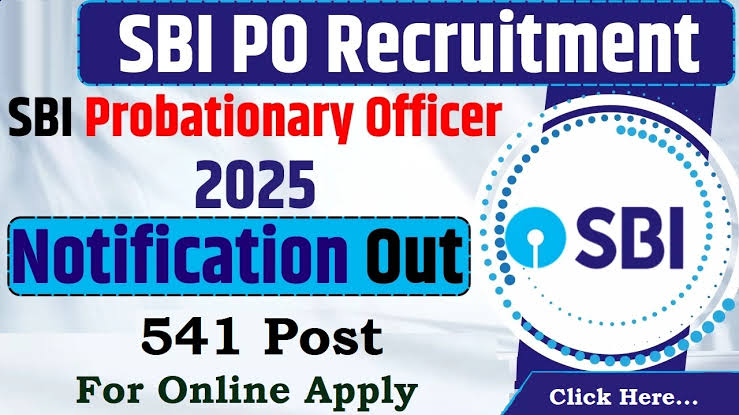 SBI PO vacancy 541