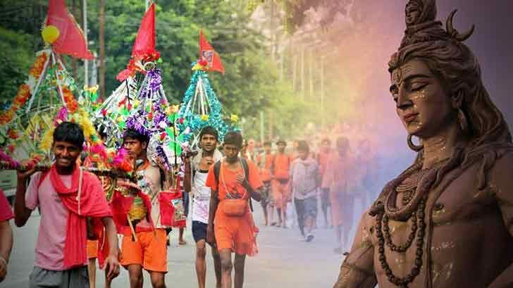 कांवड़ यात्रा 2025: 11 जुलाई से शुरू, शराब की दुकानें पर्दे से ढकी जाएंगी