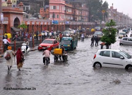 राजस्थान में अगले 24 घंटों में भारी से बहुत भारी बारिश की संभावना: मौसम विभाग की चेतावनी