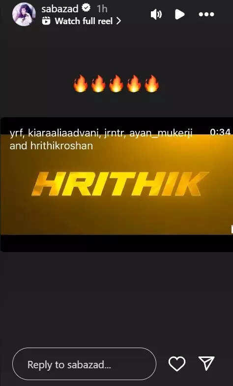 वॉर 2 का 'जनाबे आली' टीजर रिलीज: ऋतिक रोशन और जूनियर एनटीआर का डांस धमाका, सभा आजाद का प्यारा रिएक्शन